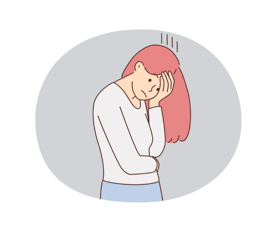 Illustration showing stress and anxiety, which may trigger seizures in some individuals.
